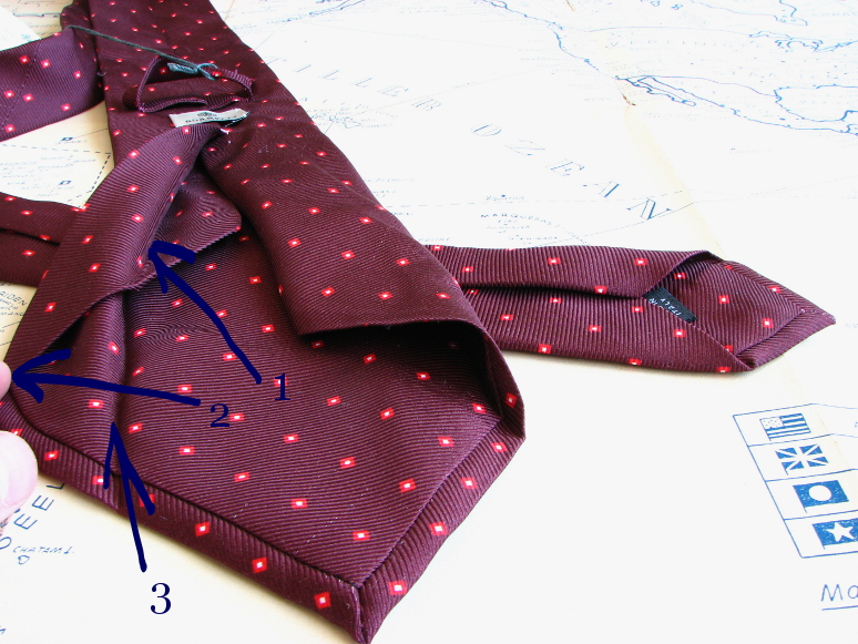 MrVintage pl Jak to jest zrobione - Krawat 4