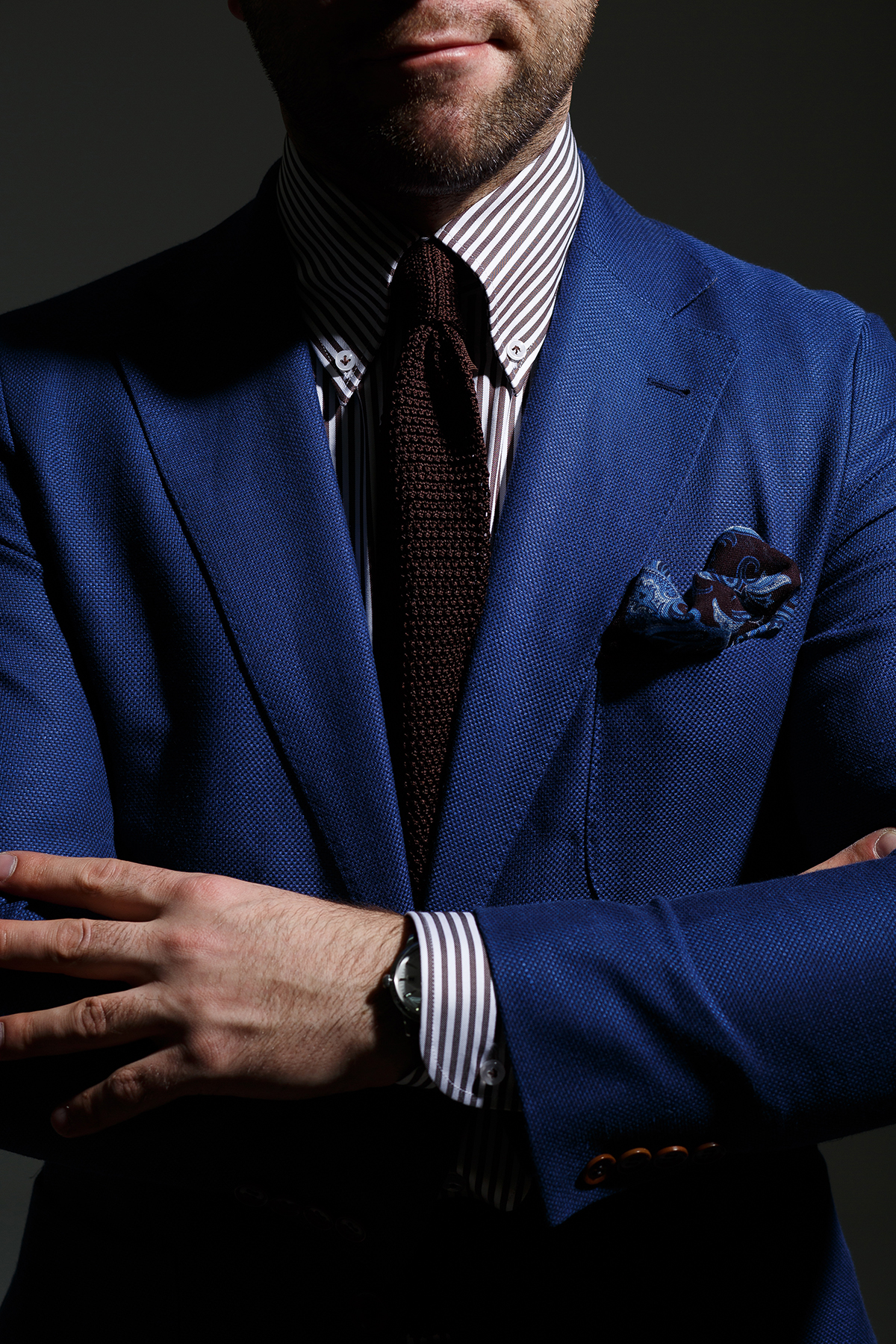 MrVintage pl Niebieska marynarka na trzy sposoby Mr Smart 6