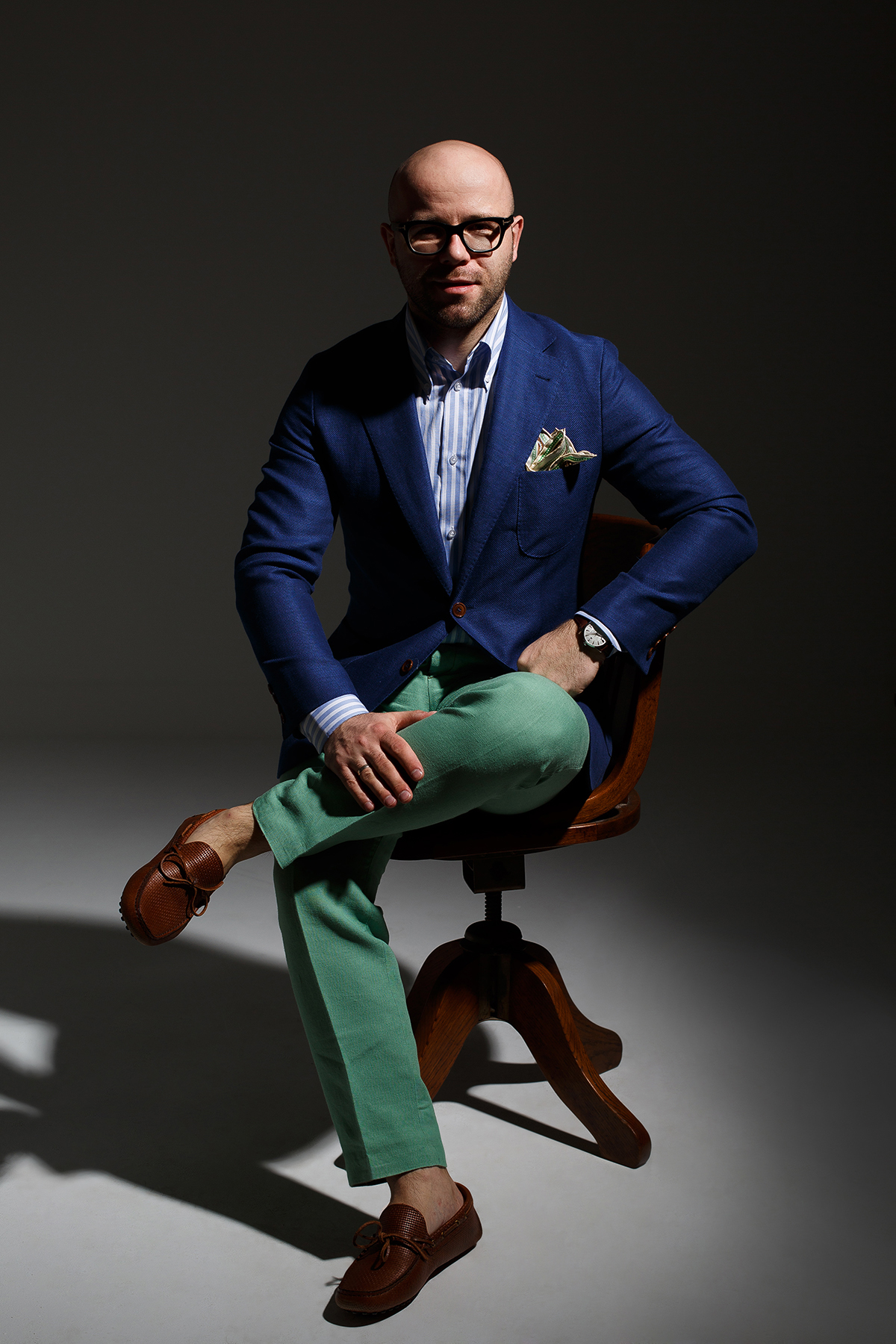 MrVintage pl Niebieska marynarka na trzy sposoby Mr Smart 7